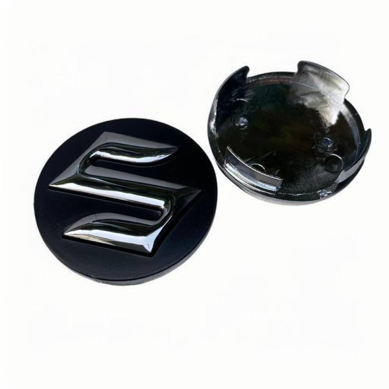 4 Stück Nabendeckel für Suzuki Vitara IV 2014-2018 54mm, Radnabenkappen Felgendeckel Felgenkappen Nabenkappen Wheel Caps Radnabenabdeckung,A von FEIYIJIA