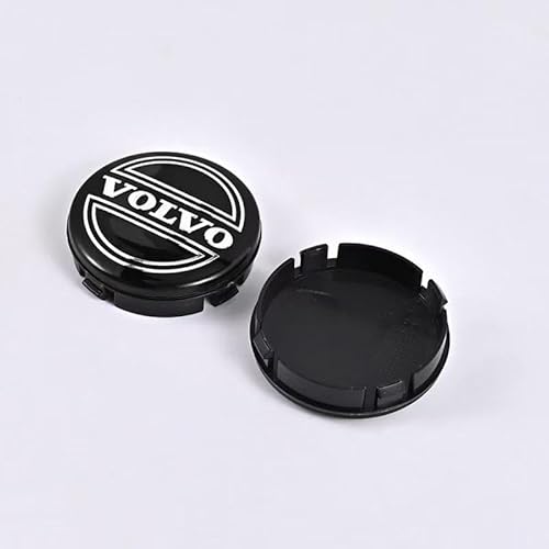 4 Stück Nabendeckel für Volvo Xc60 Recharge 2018-2023 64mm, Radnabenkappen Felgendeckel Felgenkappen Nabenkappen Wheel Caps Radnabenabdeckung,H von FEIYIJIA