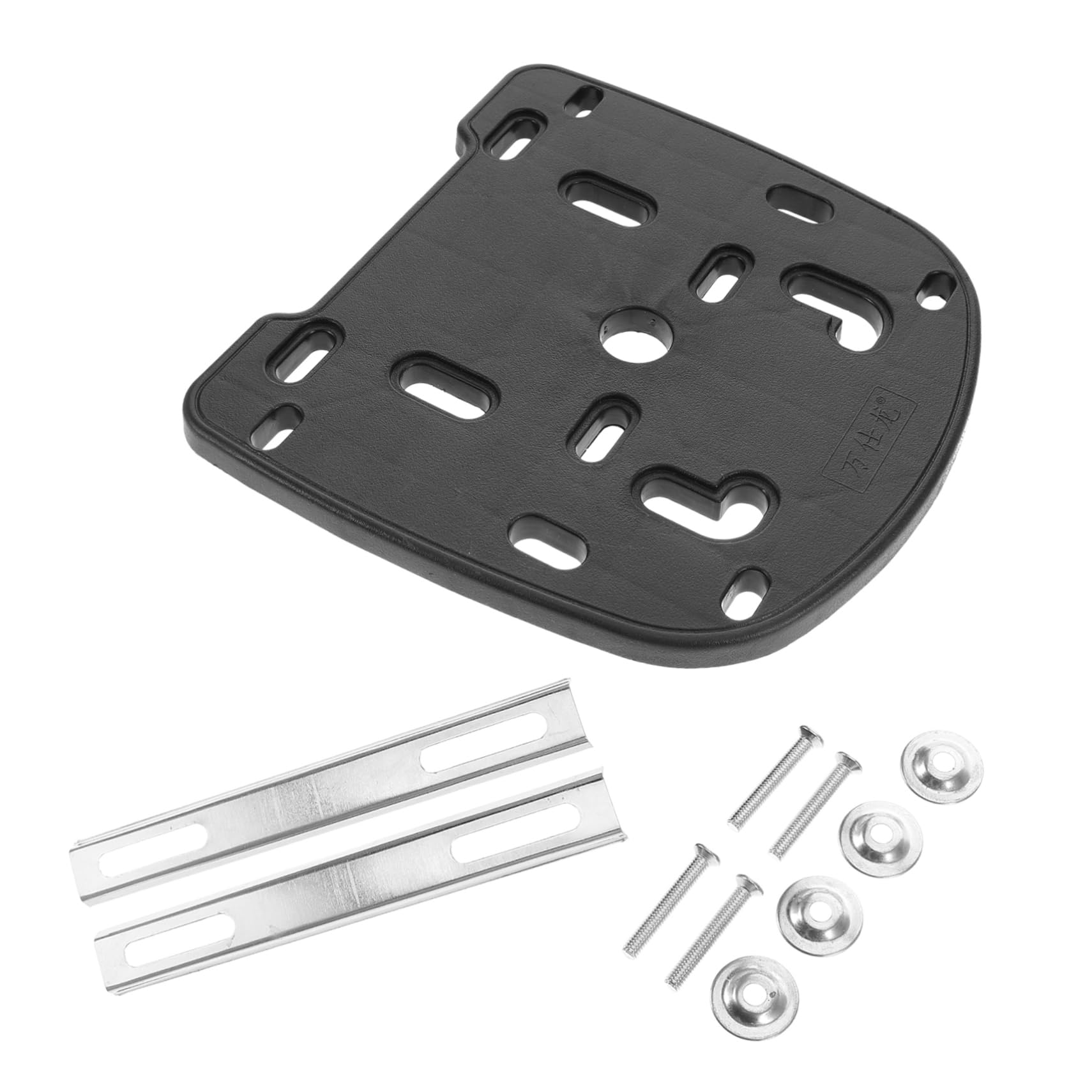 FELTECHELECTR 1Satz Gepäckträger Adapterplatte Universelle Heckträger Bodenplatte mit Stabilisierendem Design Dickem Material Passend für Verschiedene FELTECHELECTR 1Satz Gepäckträger Adapterplatte Universelle Heckträger Bodenplatte mit Stabilisierendem Design Dickem Material Passend für Verschiedene von FELTECHELECTR
