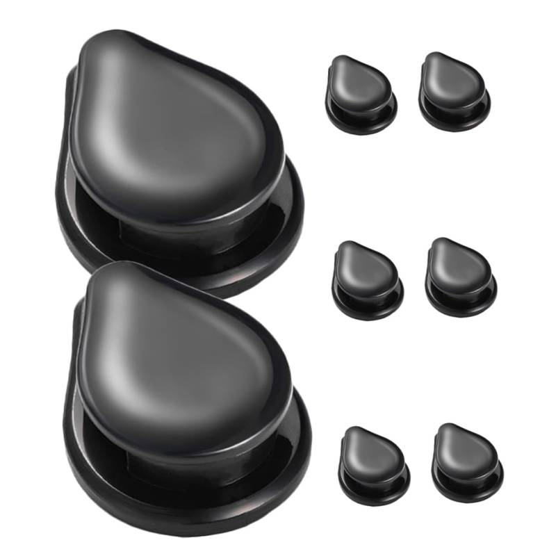 FELTECHELECTR 8stücke Teiliges Auto Mini Haken Selbstklebende Halterungen Für Schlüssel Und Zubehör Praktische Interieur-Accessoires Für Mehr Ordnung Im Fahrzeug von FELTECHELECTR