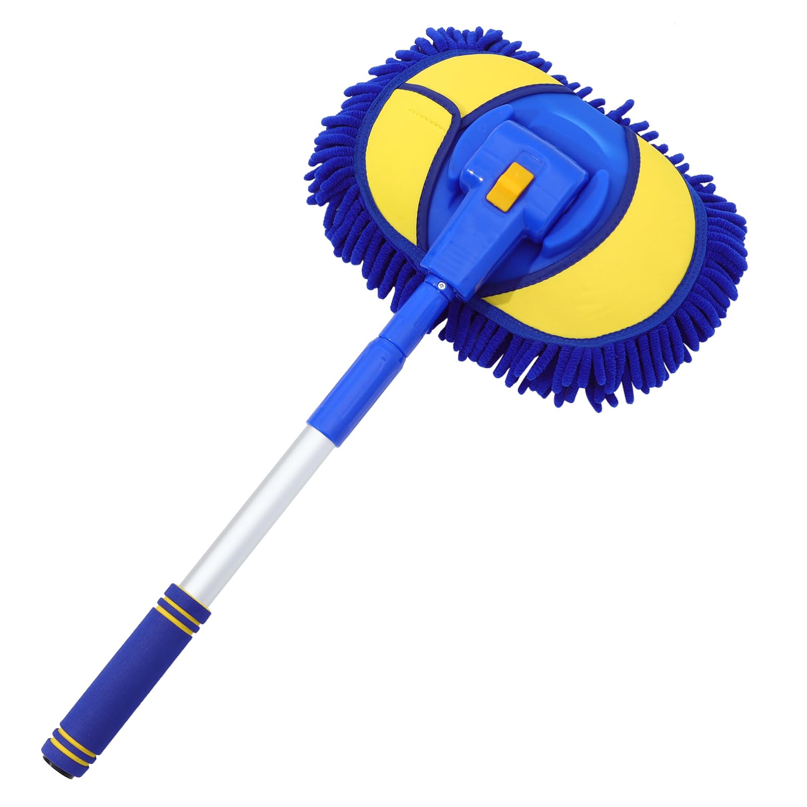 FELTECHELECTR Teleskop Autowaschbürste Praktischer Mop für Gründliche Autoreinigung Ergonomisches Design Langlebige Chenille Materialien für Auto Van und Caravan Effektive FELTECHELECTR Teleskop Autowaschbürste Praktischer Mop für Gründliche Autoreinigung Ergonomisches Design Langlebige Chenille Materialien für Auto Van und Caravan Effektive von FELTECHELECTR