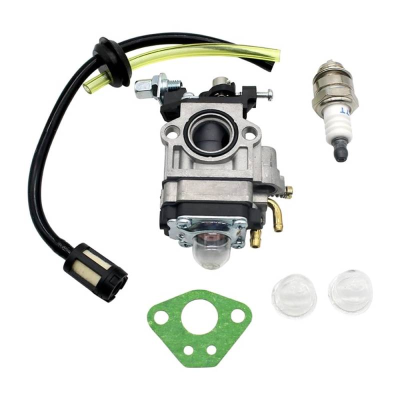 Benzin Rasentrimmer Zubehör Vergaser Freischneider 43cc 52cc Motor Vergaser 40-5 44-5 von FEREOWNQ