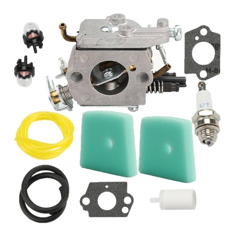 Vergaser for HUS 123L 323L 325 326 323 322 327P4 223L Kettensäge Polsäge Freischneider Gartenschere Trimmer for ZM C1Q-EL24 von FEREOWNQ