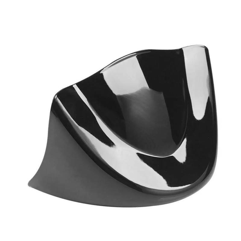 Bugspoiler Motorrad Glanz Schwarz Front Kinn Spoiler Air Dam Verkleidung Kotflügel Für Harley Für Dyna Für Fat Bob Für FXDF 2006-2017 Kinnverkleidung von FERFXN