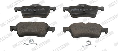 Ferodo Bremsbelagsatz, Scheibenbremse [Hersteller-Nr. FDB1766] für Cadillac, Citroën, Daimler, Jaguar, Opel, Renault, Saab von FERODO