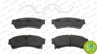 Ferodo Bremsbelagsatz, Scheibenbremse [Hersteller-Nr. FDB4062] für Mazda von FERODO