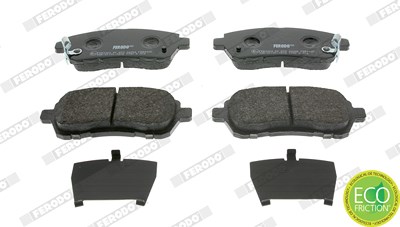 Ferodo Bremsbelagsatz, Scheibenbremse [Hersteller-Nr. FDB4426] für Daihatsu, Subaru, Suzuki von FERODO