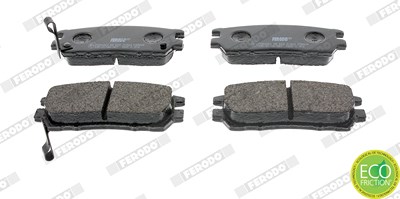 Ferodo Bremsbelagsatz, Scheibenbremse [Hersteller-Nr. FDB804] für Mitsubishi von FERODO