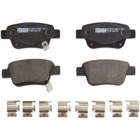 Bremsbelagsatz FERODO FDB1649, Hinten Bremsbelagsatz FERODO FDB1649, Hinten von Ferodo
