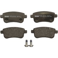 Bremsbelagsatz FERODO FDB4182, Hinten von Ferodo