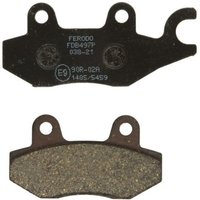 Bremsbelagsatz FERODO FDB497 von Ferodo
