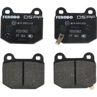 Bremsbelagsatz FERODO Performance FDS1562, Hinten von Ferodo