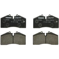 Bremsbelagsatz FERODO Performance FDS560, Hinten Bremsbelagsatz FERODO Performance FDS560, Hinten von Ferodo