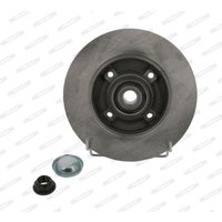 Bremsscheibe FERODO DDF1561-1 hinten, voll, 1 Stück von Ferodo