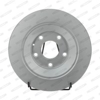 Bremsscheiben FERODO DDF2609C hinten, voll, 2 Stück Bremsscheiben FERODO DDF2609C hinten, voll, 2 Stück von Ferodo