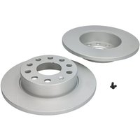 Bremsscheiben FERODO DDF1276C hinten, voll, 2 Stück Bremsscheiben FERODO DDF1276C hinten, voll, 2 Stück von Ferodo