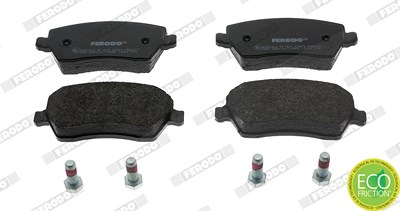 Ferodo Bremsbeläge vorne (Satz) [Hersteller-Nr. FDB1617] für Dacia, Lada, Mercedes-Benz, Nissan, Renault, Suzuki von FERODO