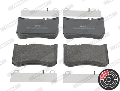 Ferodo Bremsbelagsatz, Scheibenbremse [Hersteller-Nr. FDB4800] für Mercedes-Benz von FERODO