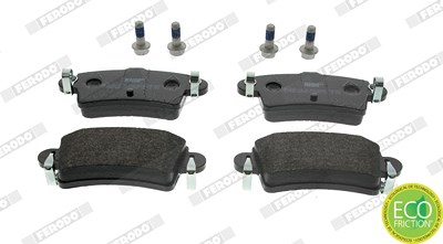 Ferodo Bremsbelagsatz, Scheibenbremse [Hersteller-Nr. FVR1453] für Nissan, Opel, Renault, Vauxhall von FERODO