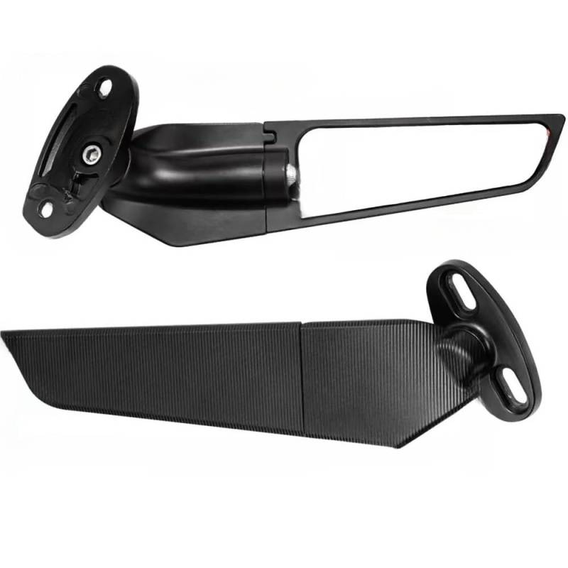 Aerodynamik Flügel Seitenverkleidungen Für CBR650R CBR 650R 2019-2021 2022 2023 Motorrad Spiegel Front Winglets Aerodynamische Flügel Seite Flügel Spoiler Verkleidung von FESOKSEJ