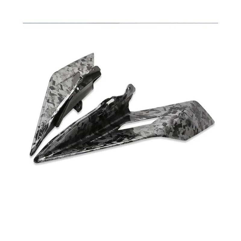 Aerodynamik Flügel Seitenverkleidungen Für CF&MO&to 450SR 450 SR 2022 2023 Motorradspiegel Winglets Aerodynamische Seitenflügel Spoiler Verkleidung Motorradpanels von FESOKSEJ