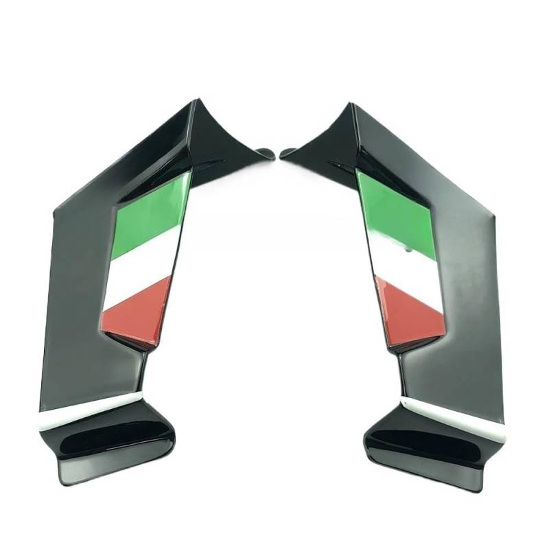 Aerodynamik Flügel Seitenverkleidungen Für RS660 Für Tuono 660 2021 2022 2023 Motorrad Side Winglet Spoiler Wind Flow Fixing Wing Front Verkleidung von FESOKSEJ