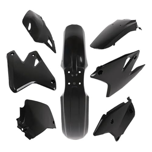 Aerodynamik Flügel Seitenverkleidungen Motorrad Vorne Hinten Seite Panels Verkleidung Abdeckung Kit Für Für DRZ400 Spoiler Motorrad Seite Verkleidung Spoiler von FESOKSEJ