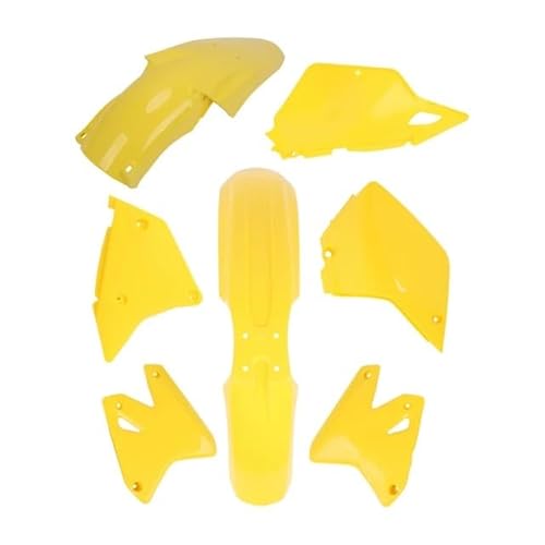 Aerodynamik Flügel Seitenverkleidungen Motorrad Vorne Hinten Seite Panels Verkleidung Abdeckung Kit Für Für DRZ400 Spoiler Motorrad Seite Verkleidung Spoiler von FESOKSEJ