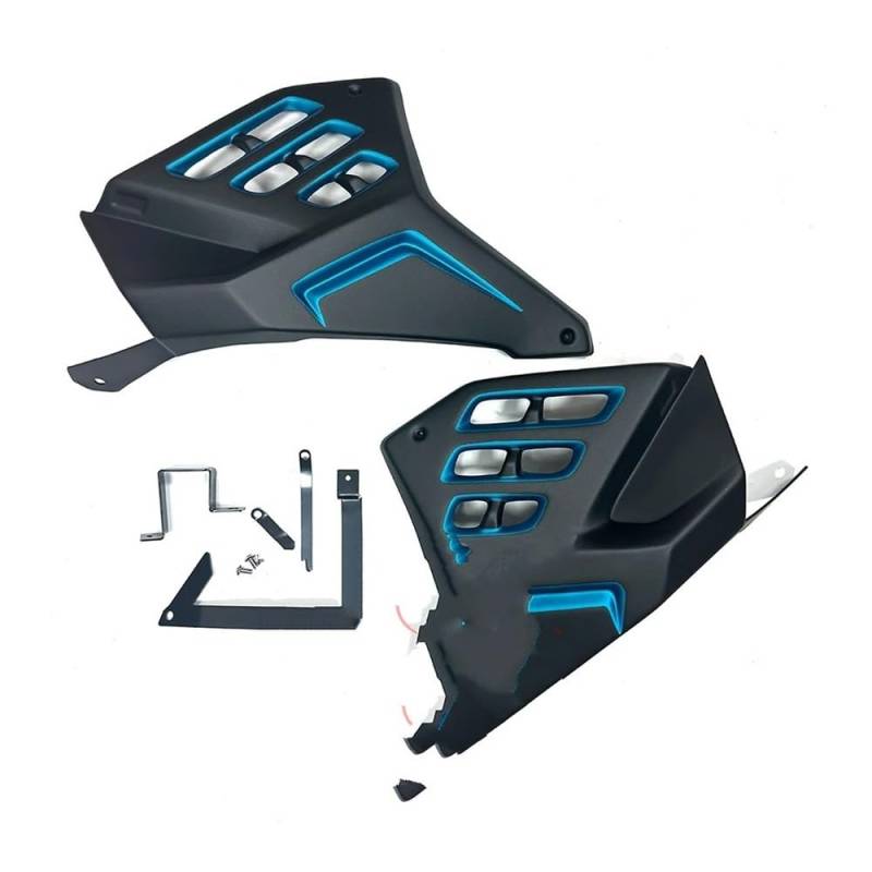 Aerodynamik Flügel Seitenverkleidungen Rahmen Spoiler Für CBR 650R 2019 2020 2021 2022 2023 Körper Seite Abdeckung Panel Rahmen Gugel Verkleidung Motorrad Seite Verkleidung von FESOKSEJ