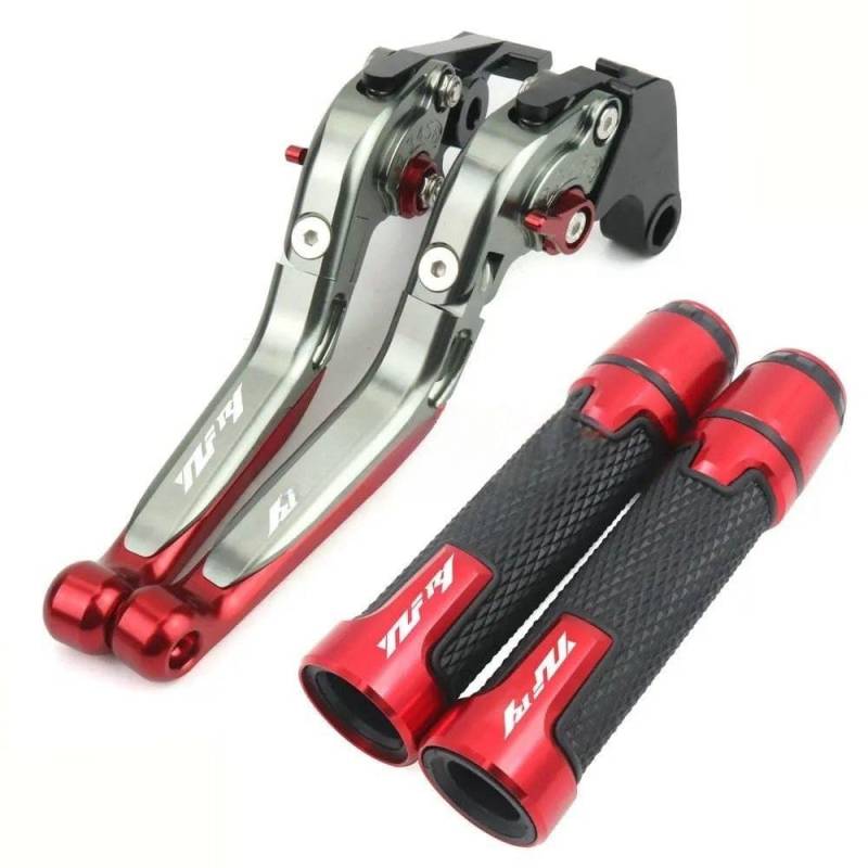 Handgriffbremshebel CNC Motorrad Bremse Kupplung Hebel Lenker Grip Griff Handgriffe Für YZF R1 YZF-R1 1999 2000 2001 2002 2003 von FESOKSEJ