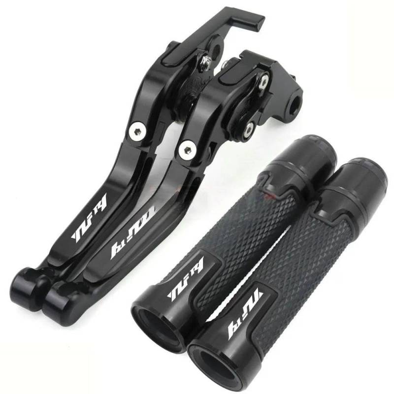 Handgriffbremshebel CNC Motorrad Bremse Kupplung Hebel Lenker Grip Griff Handgriffe Für YZF R1 YZF-R1 1999 2000 2001 2002 2003 von FESOKSEJ
