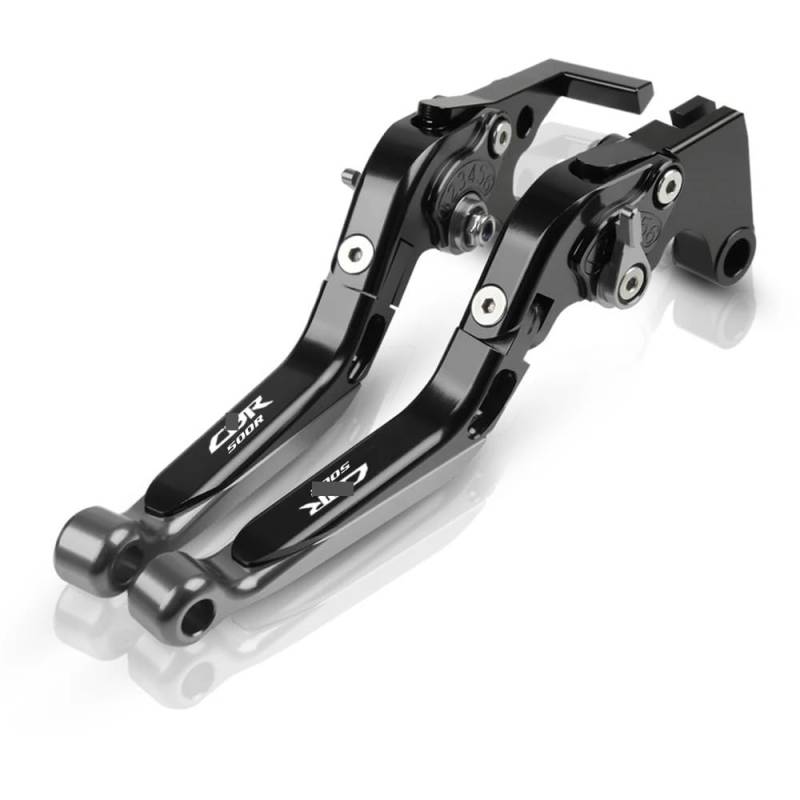 Handgriffbremshebel Für CBR500R 2013-2022 Motorrad Einstellbare Klapp Bremse Kupplung Hebel Lenker Grip Griff Hebel Motorrad Zubehör von FESOKSEJ