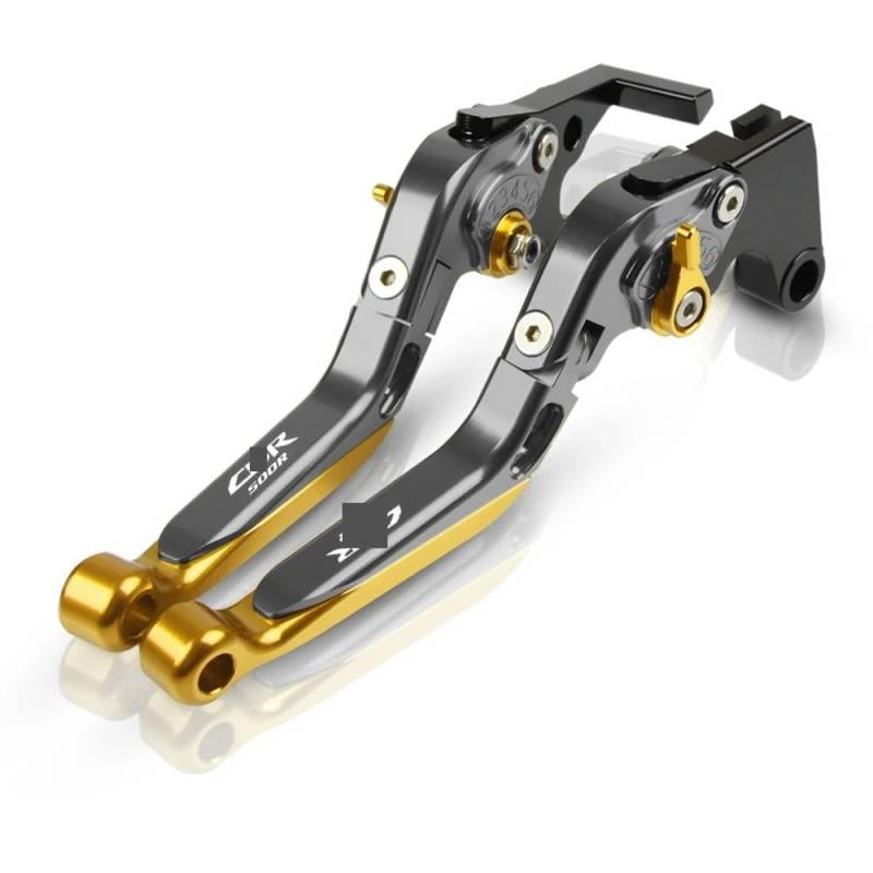 Handgriffbremshebel Für CBR500R 2013-2022 Motorrad Einstellbare Klapp Bremse Kupplung Hebel Lenker Grip Griff Hebel Motorrad Zubehör von FESOKSEJ