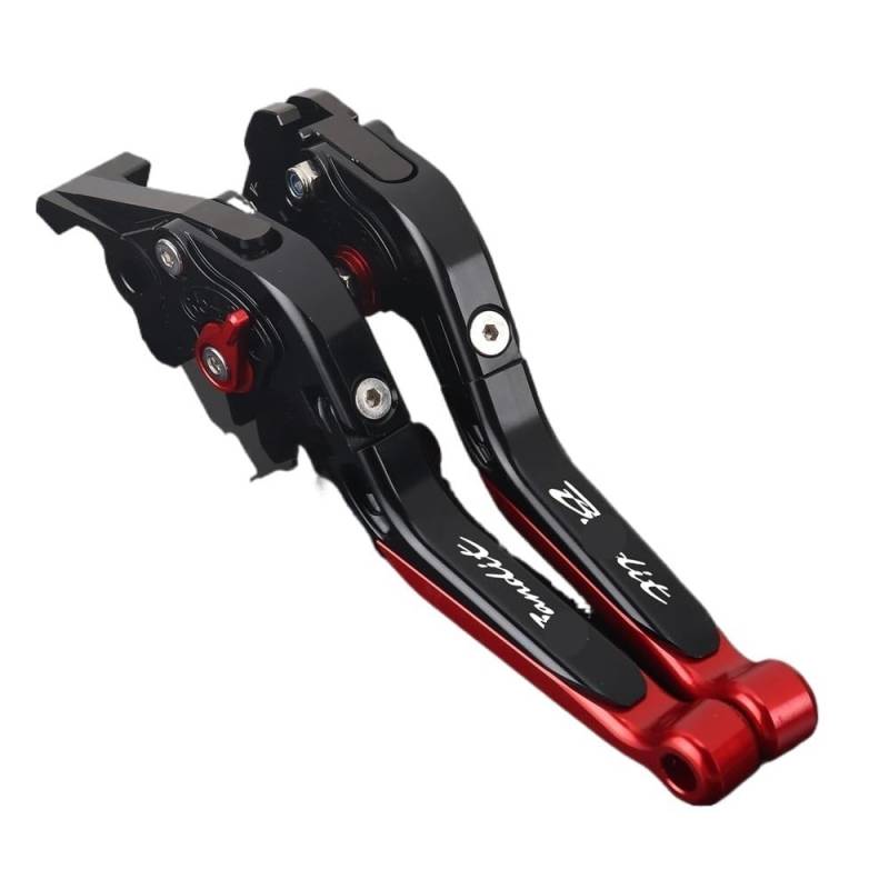 Handgriffbremshebel Für GSF650 GSF1250 GSF1200 Für Ba&ndit GSF Motorrad Verstellbare Klappbremshebel Kupplungshebel-Set Griffschutzhebel von FESOKSEJ
