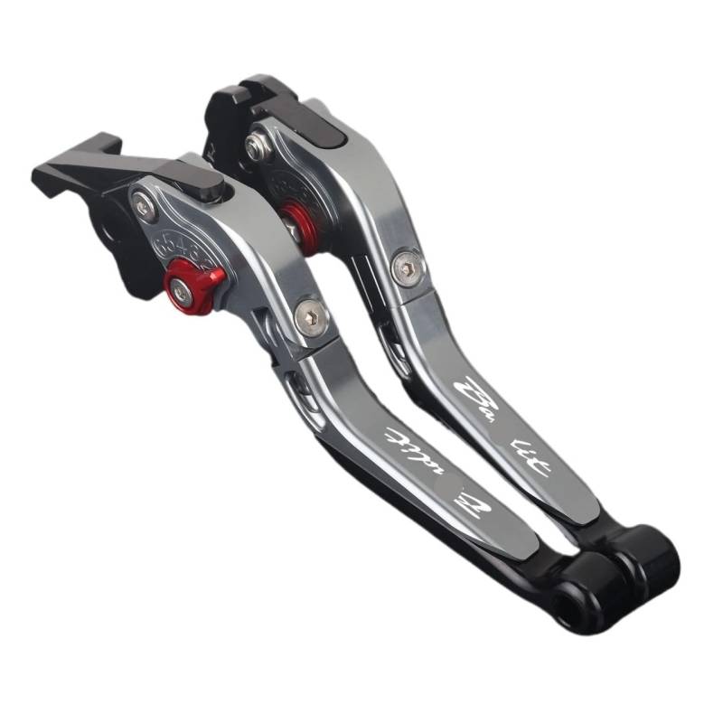 Handgriffbremshebel Für GSF650 GSF1250 GSF1200 Für Ba&ndit GSF Motorrad Verstellbare Klappbremshebel Kupplungshebel-Set Griffschutzhebel von FESOKSEJ