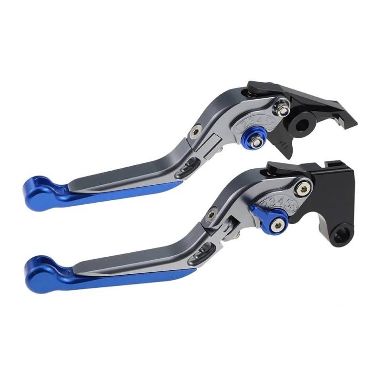 Handgriffbremshebel Für GSX-S1000 GSX-S1000F ABS 2015-2020 Motorrad CNC Zubehör Klappbare Ausziehbare Bremskupplungshebel Verstellbarer Griffsatz von FESOKSEJ