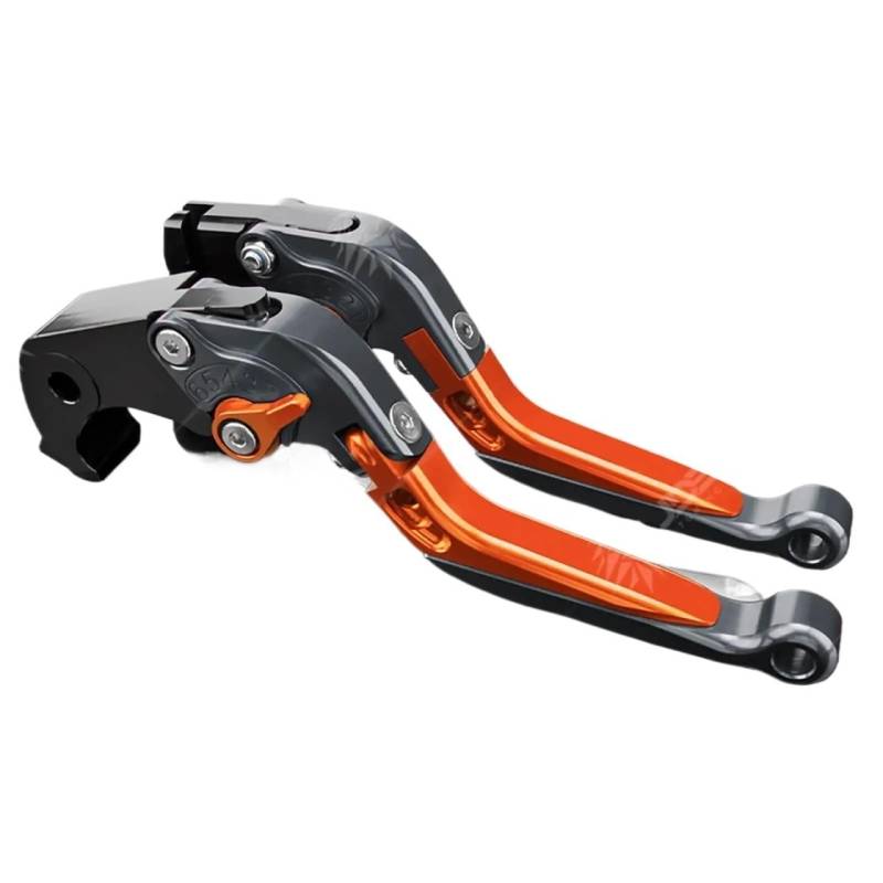 Handgriffbremshebel Für MT-07 FZ07 MT07 2014-heute Kupplung Hebel Bremshebel Set Einstellbare Klapp Griff Hebel Motorrad Zubehör von FESOKSEJ