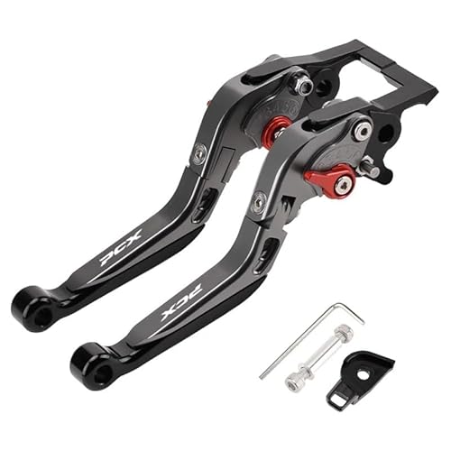Handgriffbremshebel Für PCX125 PCX160 ABS-Version, Speziell Modifiziertes Bremshorn Mit Parkfunktion, Bremshebel, Feststellbremshebel, Handbremse, Verstellbarer Griff Handgriffbremshebel Für PCX125 PCX160 ABS-Version, Speziell Modifiziertes Bremshorn Mit Parkfunktion, Bremshebel, Feststellbremshebel, Handbremse, Verstellbarer Griff von FESOKSEJ