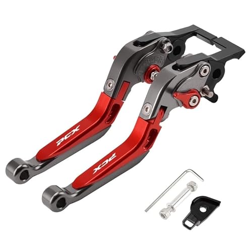 Handgriffbremshebel Für PCX125 PCX160 ABS-Version, Speziell Modifiziertes Bremshorn Mit Parkfunktion, Bremshebel, Feststellbremshebel, Handbremse, Verstellbarer Griff Handgriffbremshebel Für PCX125 PCX160 ABS-Version, Speziell Modifiziertes Bremshorn Mit Parkfunktion, Bremshebel, Feststellbremshebel, Handbremse, Verstellbarer Griff von FESOKSEJ