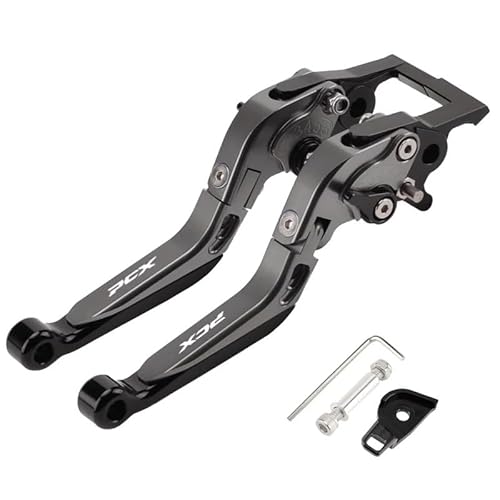 Handgriffbremshebel Für PCX125 PCX160 ABS-Version, Speziell Modifiziertes Bremshorn Mit Parkfunktion, Bremshebel, Feststellbremshebel, Handbremse, Verstellbarer Griff Handgriffbremshebel Für PCX125 PCX160 ABS-Version, Speziell Modifiziertes Bremshorn Mit Parkfunktion, Bremshebel, Feststellbremshebel, Handbremse, Verstellbarer Griff von FESOKSEJ