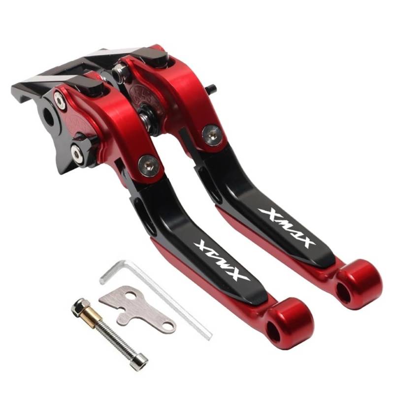 Handgriffbremshebel Für X MAX 300 XMAX300 XMAX400 XMAX250 XMAX125 Xmax Motorrad Zubehör 2023 Hand Brems Griff Kupplung Bremshebel von FESOKSEJ