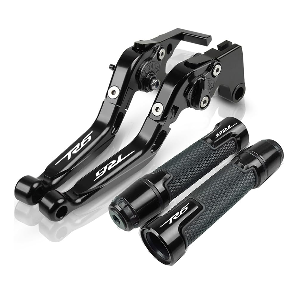 Handgriffbremshebel Für YZF R6 2005-2016 CNC Klappbremskupplungshebel Handbremse Lenker Griffe Handgriffe Motorradzubehör Handgriffbremshebel Für YZF R6 2005-2016 CNC Klappbremskupplungshebel Handbremse Lenker Griffe Handgriffe Motorradzubehör von FESOKSEJ