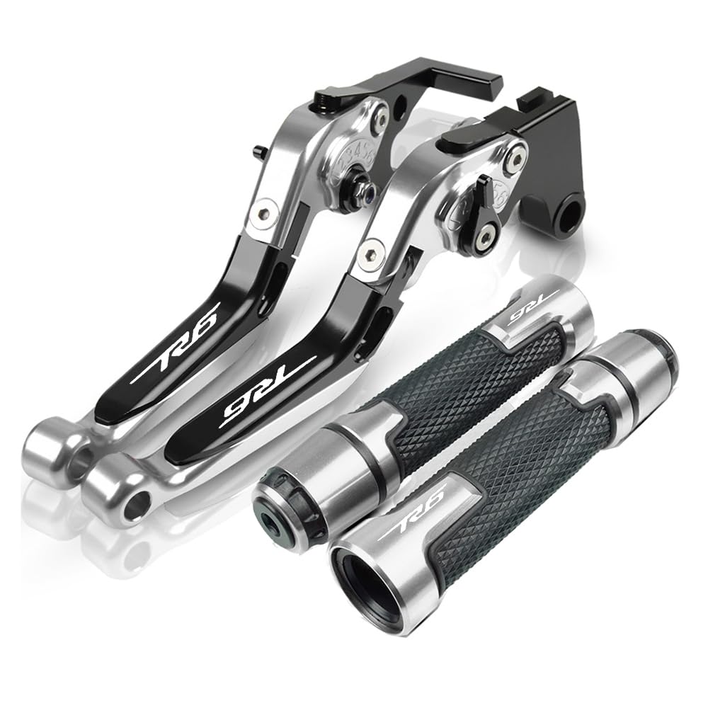 Handgriffbremshebel Für YZF R6 2005-2016 CNC Klappbremskupplungshebel Handbremse Lenker Griffe Handgriffe Motorradzubehör Handgriffbremshebel Für YZF R6 2005-2016 CNC Klappbremskupplungshebel Handbremse Lenker Griffe Handgriffe Motorradzubehör von FESOKSEJ
