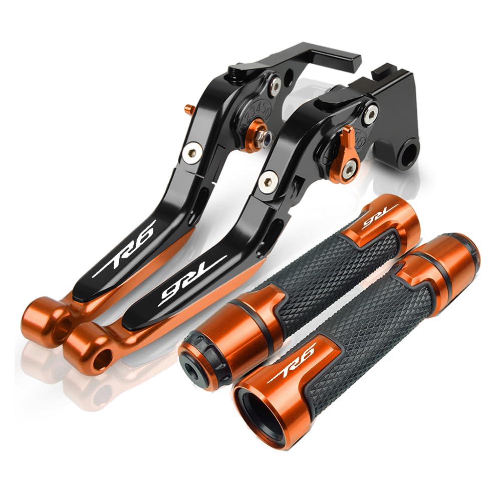 Handgriffbremshebel Für YZF R6 2005-2016 CNC Klappbremskupplungshebel Handbremse Lenker Griffe Handgriffe Motorradzubehör Handgriffbremshebel Für YZF R6 2005-2016 CNC Klappbremskupplungshebel Handbremse Lenker Griffe Handgriffe Motorradzubehör von FESOKSEJ