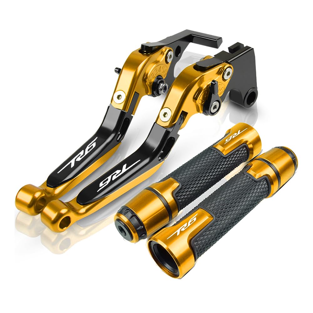 Handgriffbremshebel Für YZF R6 2005-2016 CNC Klappbremskupplungshebel Handbremse Lenker Griffe Handgriffe Motorradzubehör Handgriffbremshebel Für YZF R6 2005-2016 CNC Klappbremskupplungshebel Handbremse Lenker Griffe Handgriffe Motorradzubehör von FESOKSEJ
