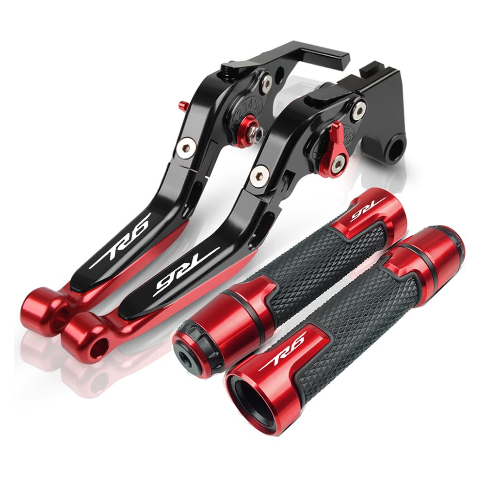 Handgriffbremshebel Für YZF R6 2005-2016 CNC Klappbremskupplungshebel Handbremse Lenker Griffe Handgriffe Motorradzubehör Handgriffbremshebel Für YZF R6 2005-2016 CNC Klappbremskupplungshebel Handbremse Lenker Griffe Handgriffe Motorradzubehör von FESOKSEJ