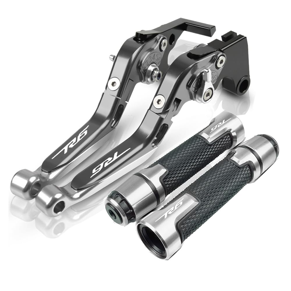 Handgriffbremshebel Für YZF R6 2005-2016 CNC Klappbremskupplungshebel Handbremse Lenker Griffe Handgriffe Motorradzubehör Handgriffbremshebel Für YZF R6 2005-2016 CNC Klappbremskupplungshebel Handbremse Lenker Griffe Handgriffe Motorradzubehör von FESOKSEJ