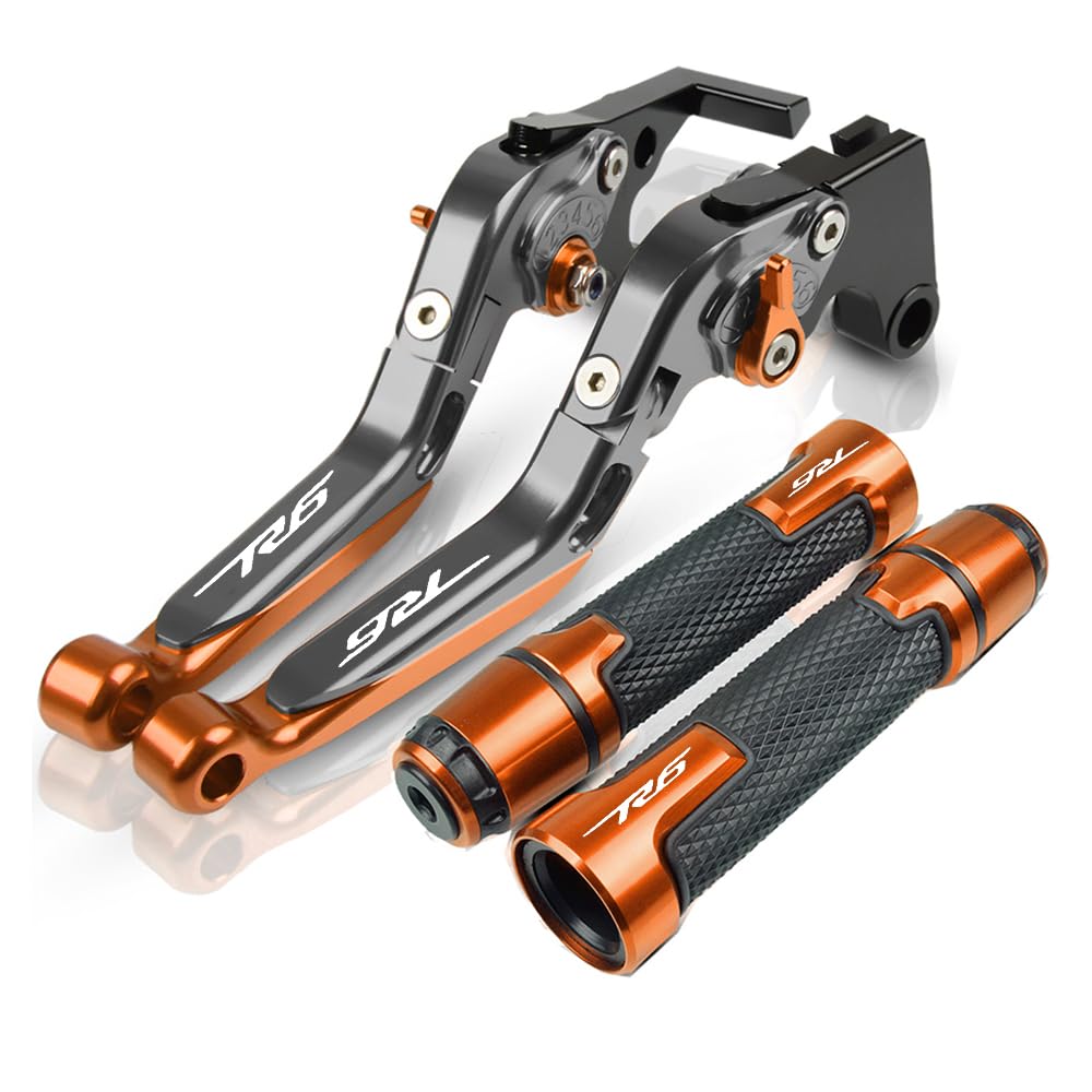 Handgriffbremshebel Für YZF R6 2005-2016 CNC Klappbremskupplungshebel Handbremse Lenker Griffe Handgriffe Motorradzubehör Handgriffbremshebel Für YZF R6 2005-2016 CNC Klappbremskupplungshebel Handbremse Lenker Griffe Handgriffe Motorradzubehör von FESOKSEJ