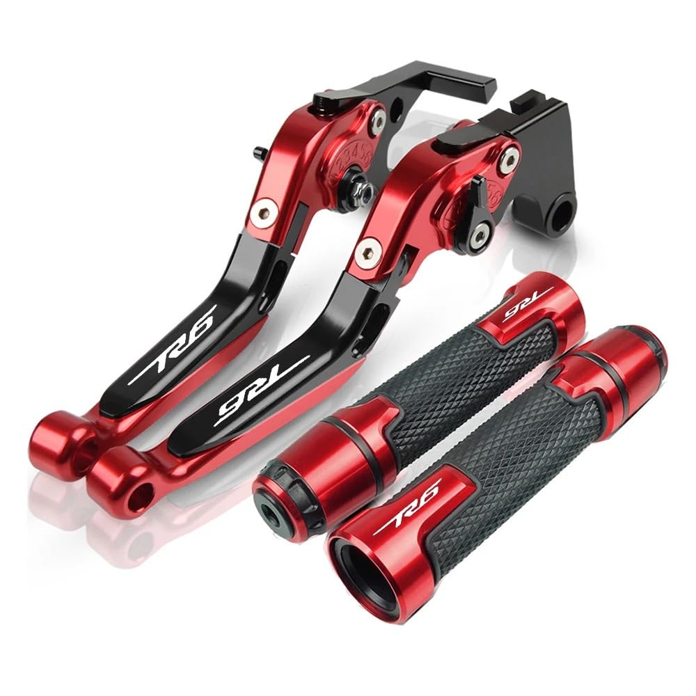 Handgriffbremshebel Für YZF R6 2005-2016 CNC Klappbremskupplungshebel Handbremse Lenker Griffe Handgriffe Motorradzubehör Handgriffbremshebel Für YZF R6 2005-2016 CNC Klappbremskupplungshebel Handbremse Lenker Griffe Handgriffe Motorradzubehör von FESOKSEJ