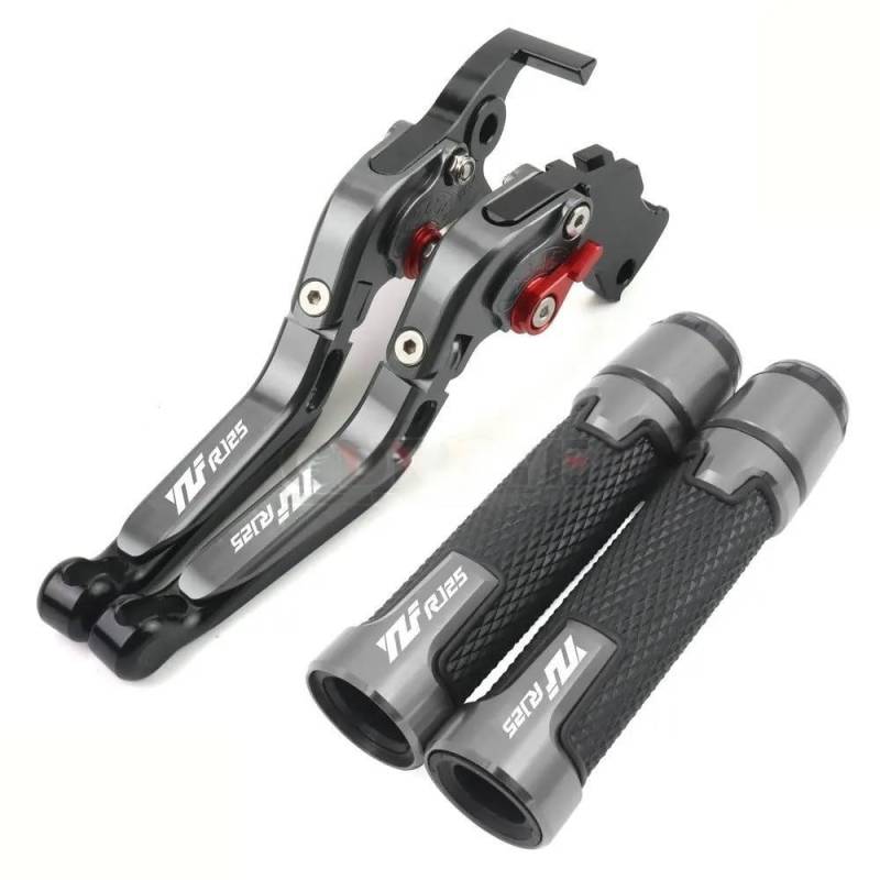 Handgriffbremshebel Motorrad Bremskupplungshebel + 22 Mm Griffgriffe Für YZF R125 YZF-R125 Alle Jahre 2014 2015 2016 2017 2018 2019 von FESOKSEJ